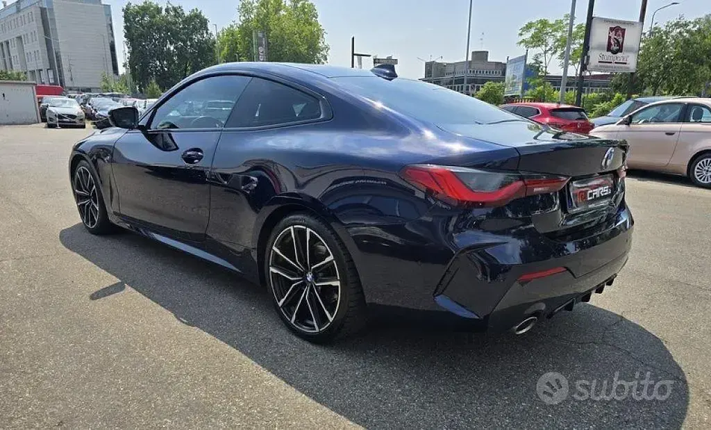 Usata BMW 420 Coupé M Sport 184 CV (135 kW) 2020 Blu Coupé