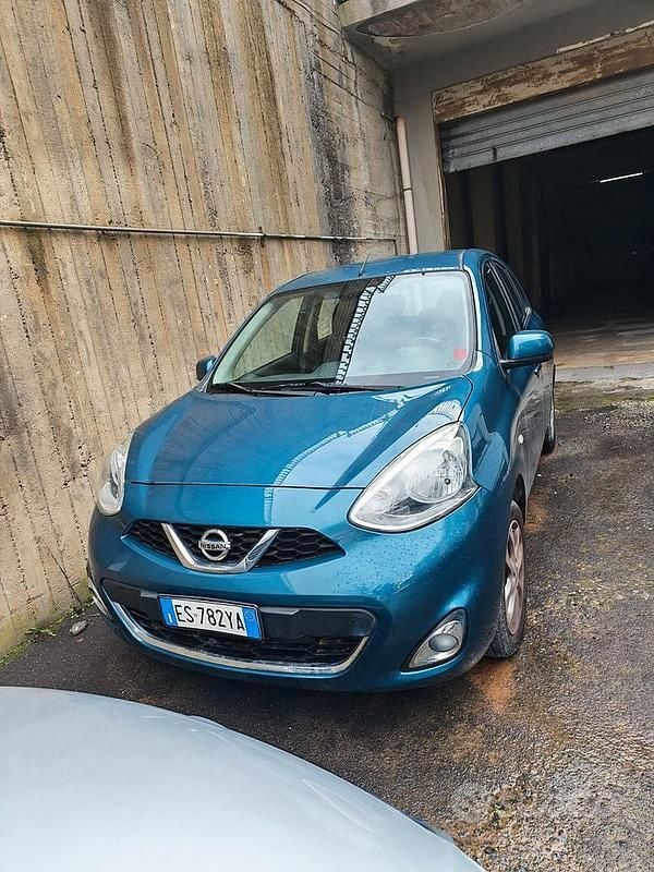 Usata Nissan Micra 2014 Blu Berlina