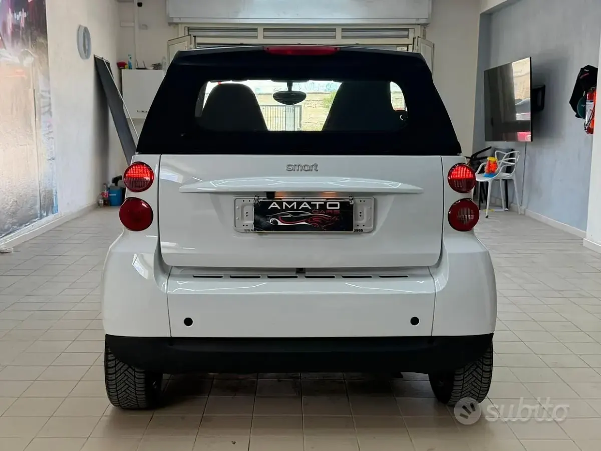 Usata Smart ForTwo Cabrio Passion 71 CV (52 kW) 2010 Bianco Cabrio