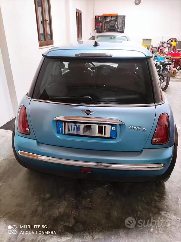 Usata Mini One D 88 CV (64 kW) 2005 Blu Utilitaria