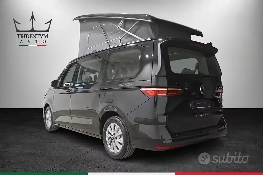 Nouvelle VW California Beach 150 ch (110 kW) 2026 Noir Van