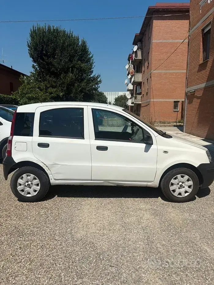 Usata Fiat Panda 75 CV (55 kW) 2006 Bianco Utilitaria