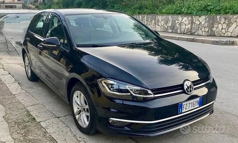 Usata VW Golf VII Edition 150 CV (110 kW) 2020 Nero Berlina