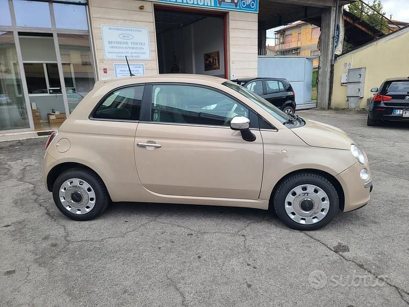 Usata Fiat 500 Pop 69 CV (50 kW) 2014 Beige