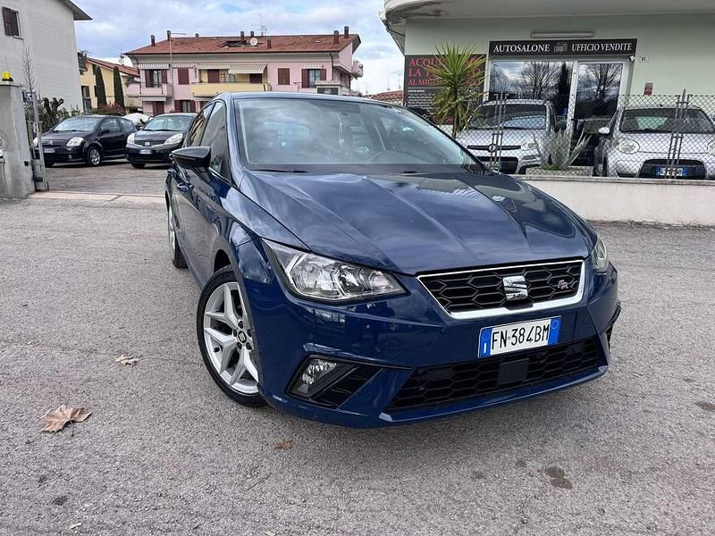 Usata Seat Ibiza FR 150 CV (110 kW) 2018 Blu Utilitaria