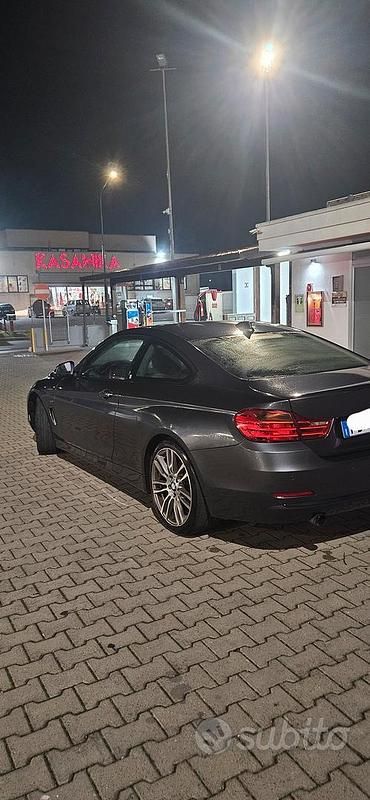 Usata BMW 420 Coupé Sport Line 190 CV (139 kW) 2015 Grigio Coupé
