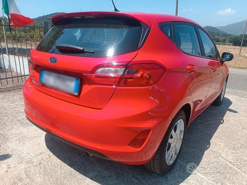 Usata Ford Fiesta 2020 Rosso Utilitaria