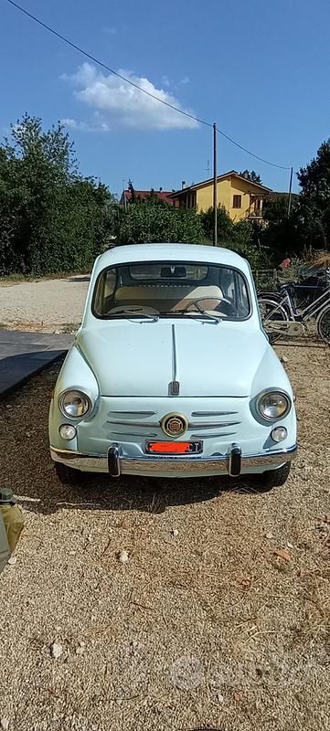 Usata Fiat 600D 1970 Blu