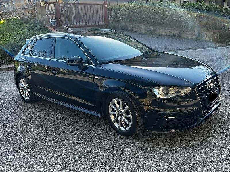 Usata Audi A3 S-Line 2014 Nero Berlina