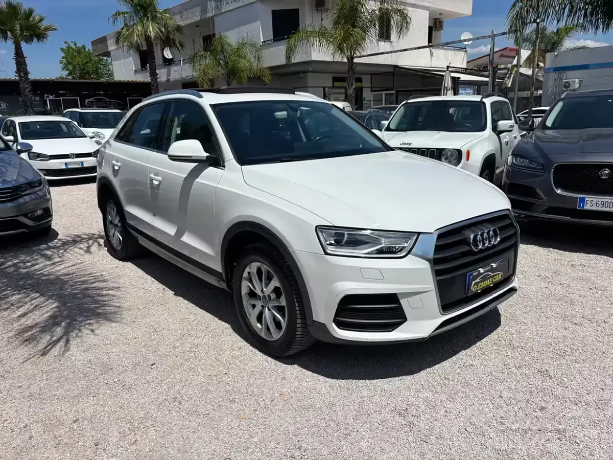 Usata Audi Q3 150 CV (110 kW) 2015 Bianco SUV