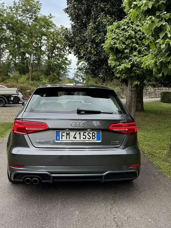 Usata Audi A3 Sport 190 CV (139 kW) 2017 Grigio Berlina