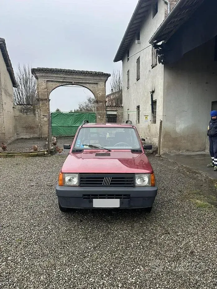 Usata Fiat Panda 39 CV (28 kW) 1998 Rosso Berlina
