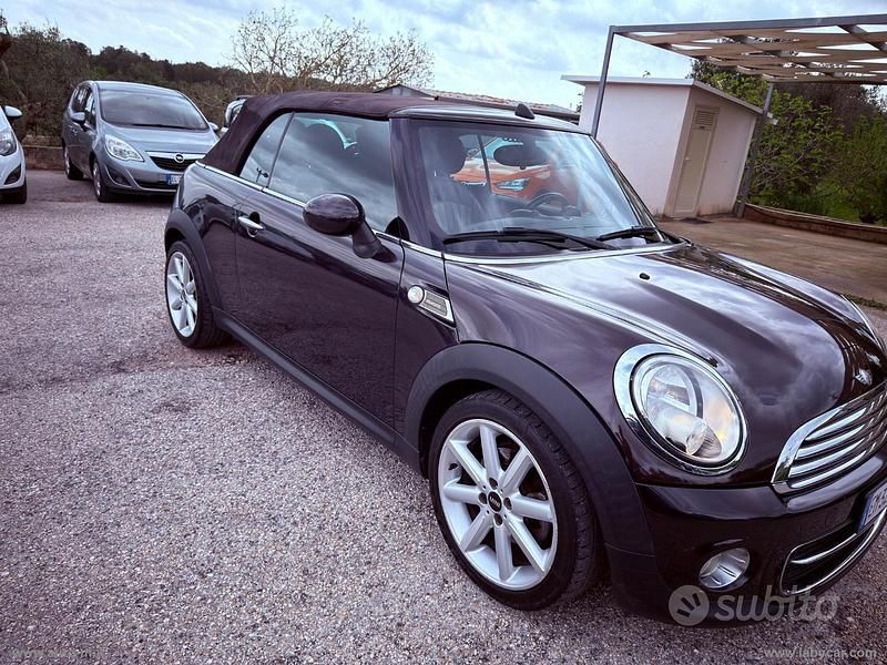 Usata Mini Cooper D Cabriolet 2012 Nero Cabrio