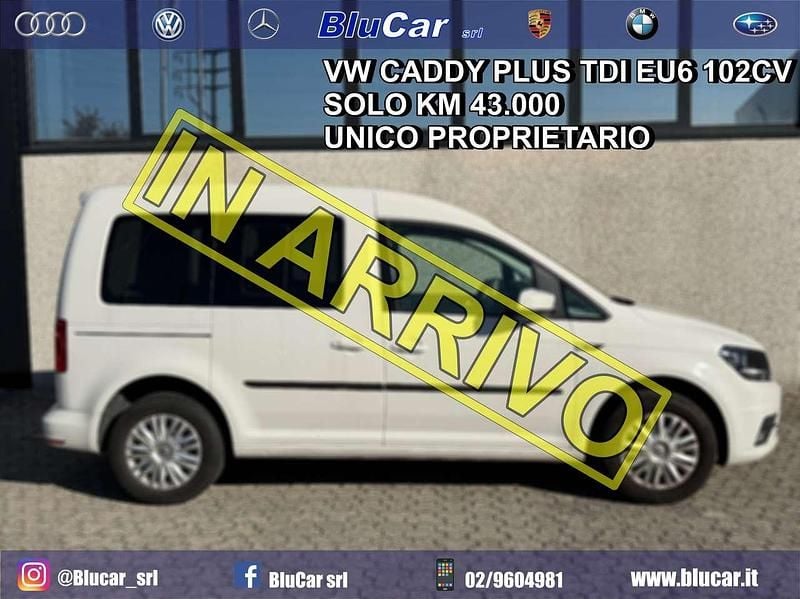 Bianco Usata 2017 VW Caddy Monovolume | 18.800 € (Buon prezzo) - Immagine 1/1