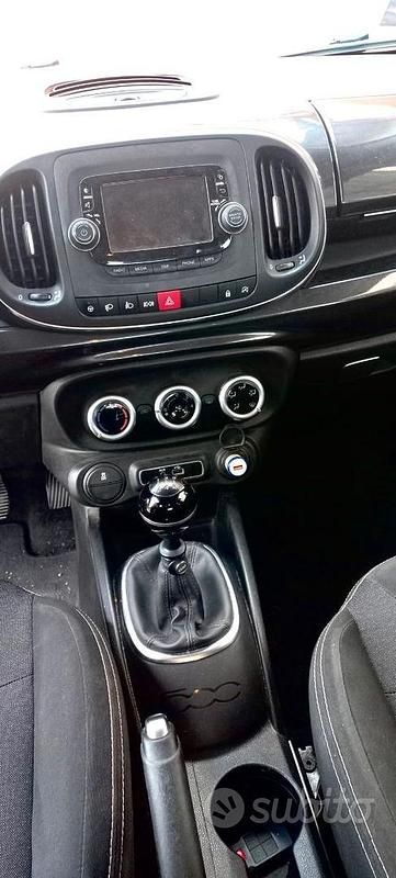 Usata Fiat 500L 95 CV (69 kW) 2018 Nero Monovolume