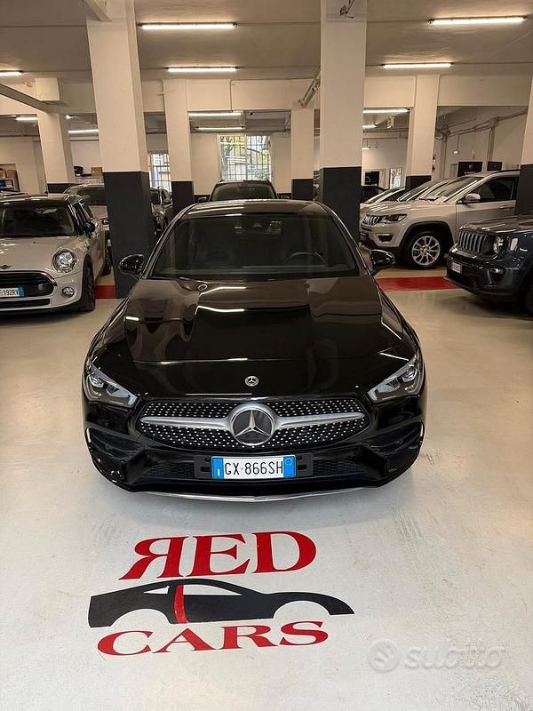 Usata Mercedes CLA200 Premium 163 CV (119 kW) 2022 Nero Berlina
