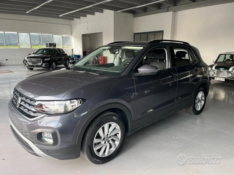 Grigio Usata 2022 VW T-Cross Style SUV | 17.900 € (Buon prezzo) - Immagine 1/4