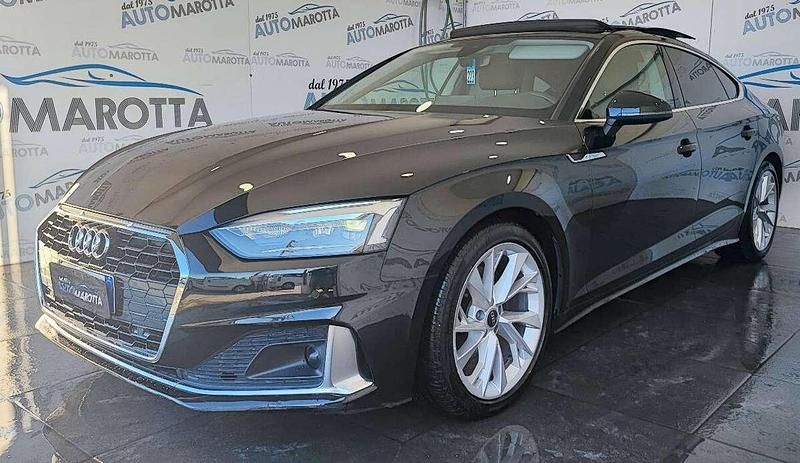 Usata Audi A5 Advanced Plus 163 CV (119 kW) 2021 Nero Coupé