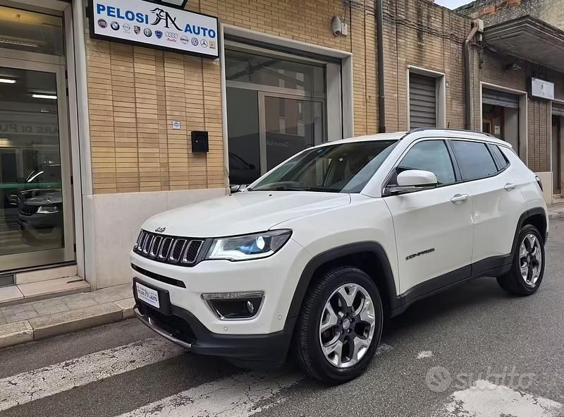 Usata Jeep Compass Limited 120 CV (88 kW) 2017 Bianco SUV