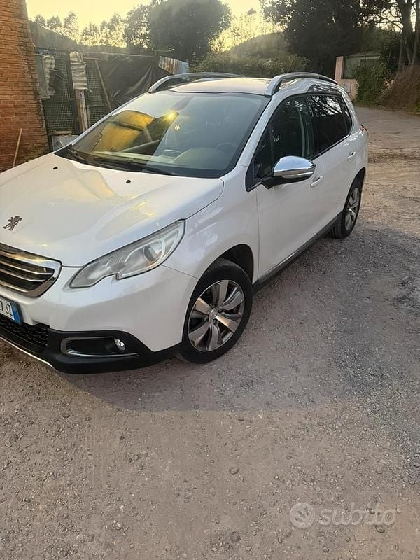 Usata Peugeot 2008 82 CV (60 kW) 2013 Bianco SUV