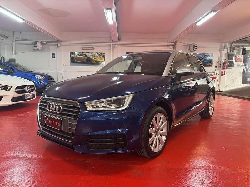 Usata Audi A1 Sportback Attraction 116 CV (85 kW) 2016 Blu/azzurro Utilitaria