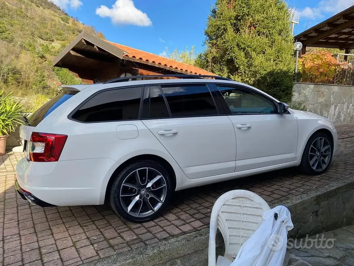 Usata Skoda Octavia RS 184 CV (135 kW) 2016 Bianco Station wagon