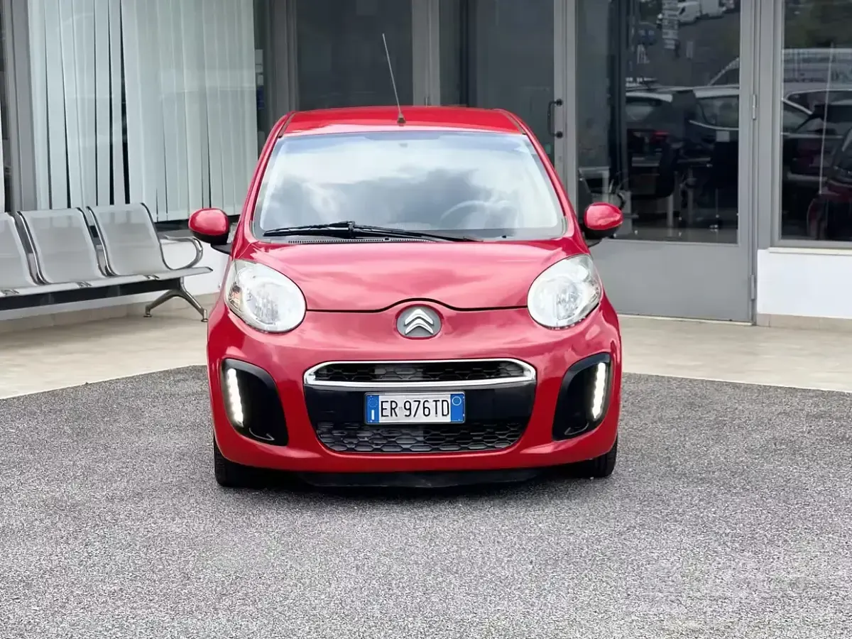 Usata Citroën C1 68 CV (50 kW) 2013 Rosso Utilitaria