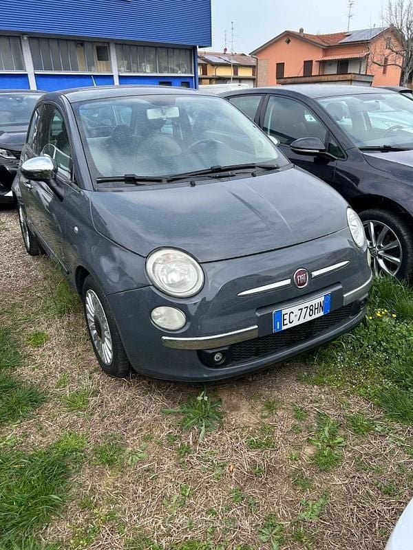 Usata Fiat 500 Lounge 69 CV (50 kW) 2010 Gray SUV