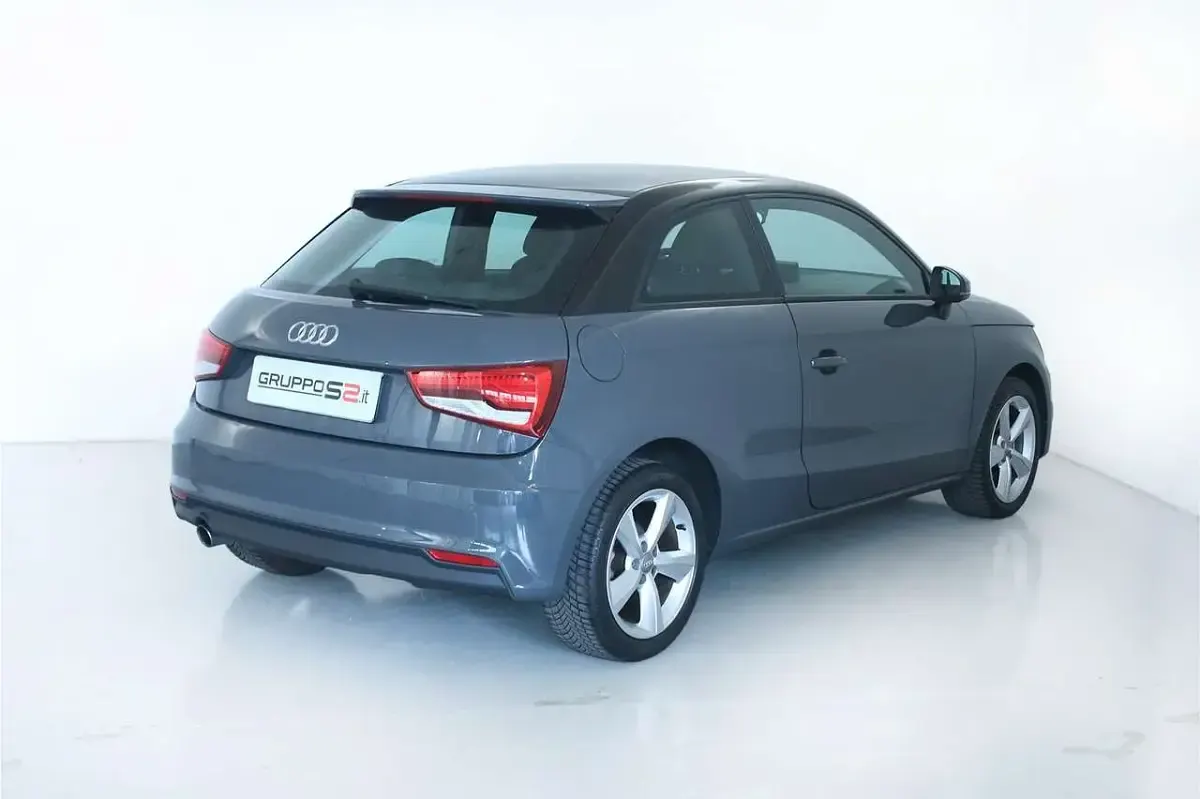 Usata Audi A1 Design 82 CV (60 kW) 2017 Grigio Utilitaria