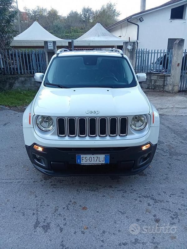 Bianco Usata 2017 Jeep Renegade Limited SUV | 8990 € (Ottimo prezzo) - Immagine 1/4