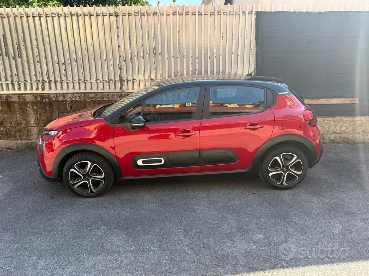 Usata Citroën C3 PureTech 83 CV (61 kW) 2022 Rosso Utilitaria