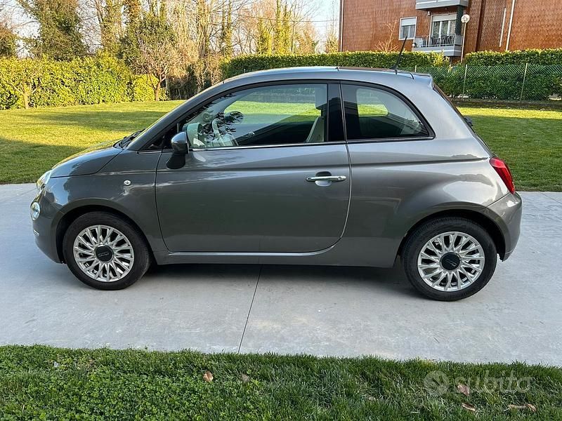 Usata Fiat 500 Lounge 69 CV (50 kW) 2018 Grigio Utilitaria
