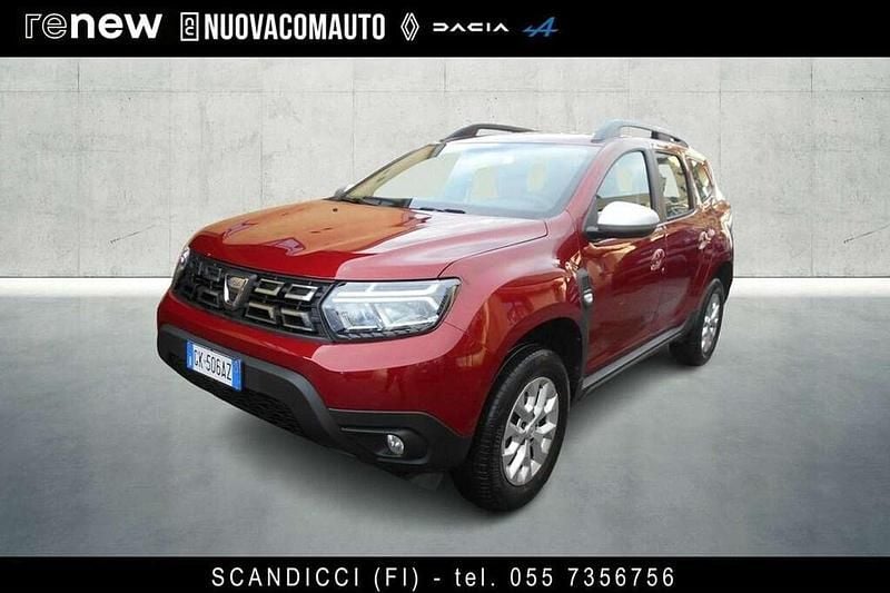 Rosso dinamico Usata 2022 Dacia Duster Expression SUV | 15.500 € (Buon prezzo) - Immagine 1/4