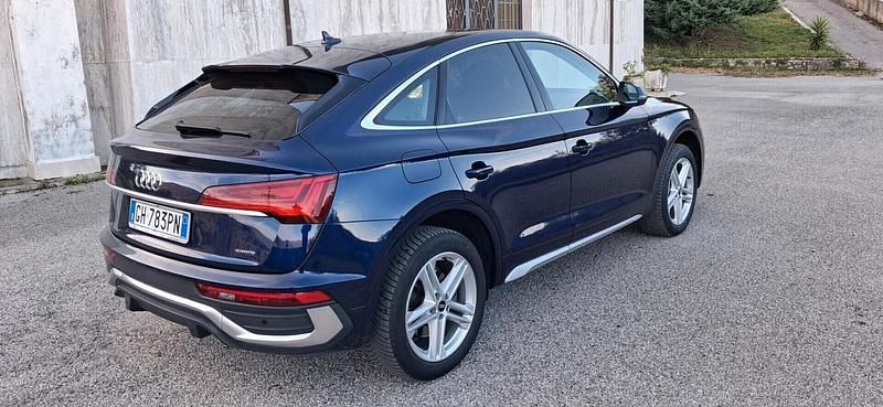 Usata Audi Q5 203 CV (149 kW) 2021 Blu SUV