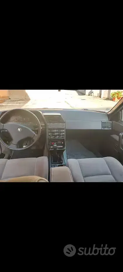 Usata Alfa Romeo 164 145 CV (106 kW) 1989 Verde Berlina