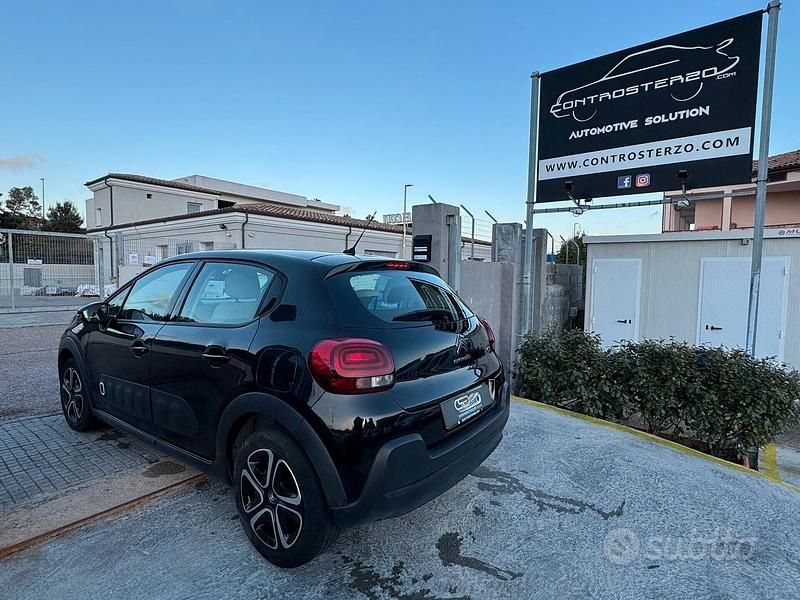 Usata Citroën C3 82 CV (60 kW) 2019 Nero Berlina