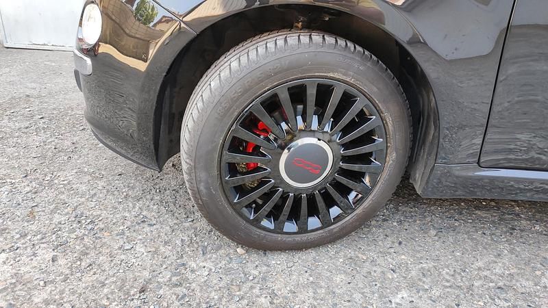 Usata Fiat 500 Lounge 69 CV (50 kW) 2008 Nero Utilitaria