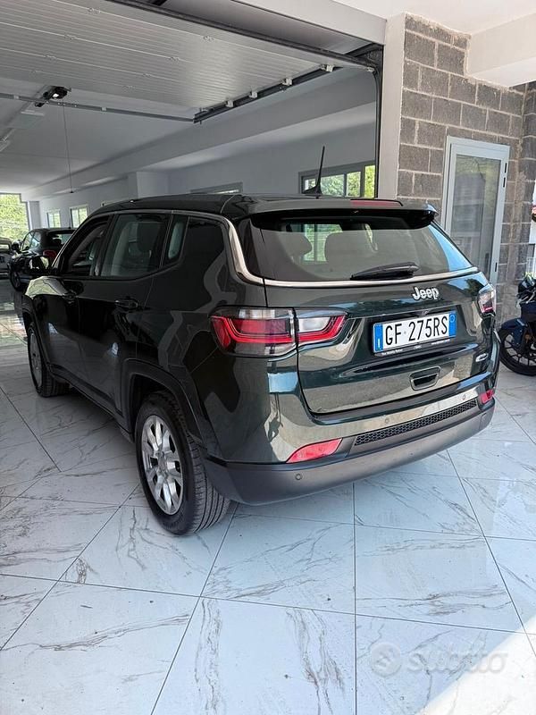 Usata Jeep Compass Longitude 149 CV (109 kW) 2021 Verde SUV