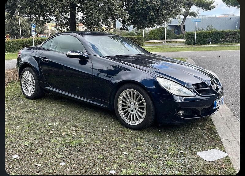 Usata Mercedes SLK200 2006 Blu Cabrio