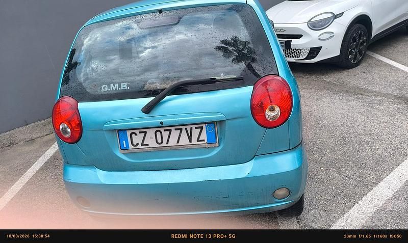 Usata Chevrolet Matiz 2006 Blu Utilitaria