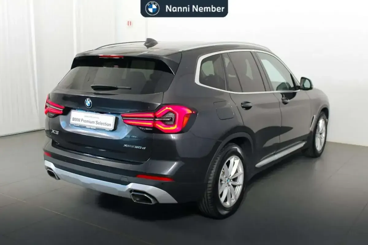 Usata BMW X3 286 CV (210 kW) 2021 Sophisto grey metallizzato SUV