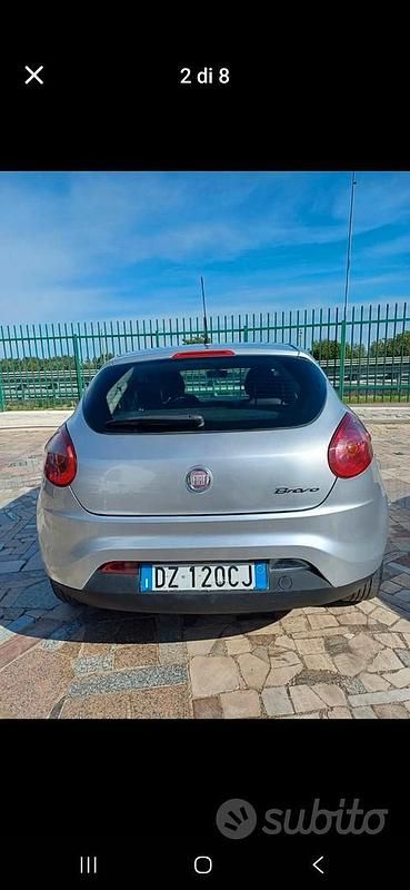 Usata Fiat Bravo Active 120 CV (88 kW) 2010 Grigio Utilitaria