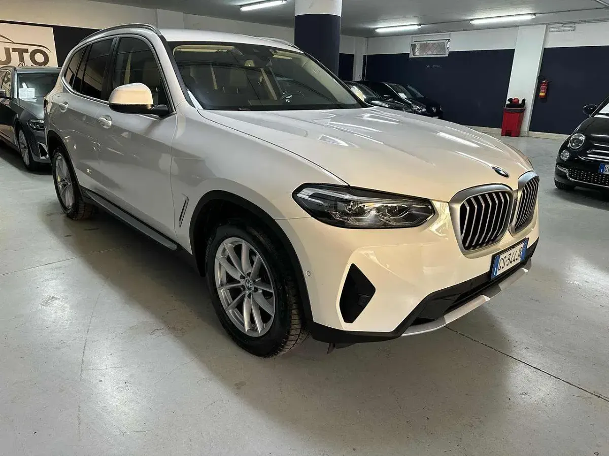 Usata BMW X3 Sport Line 190 CV (139 kW) 2023 Bianco SUV