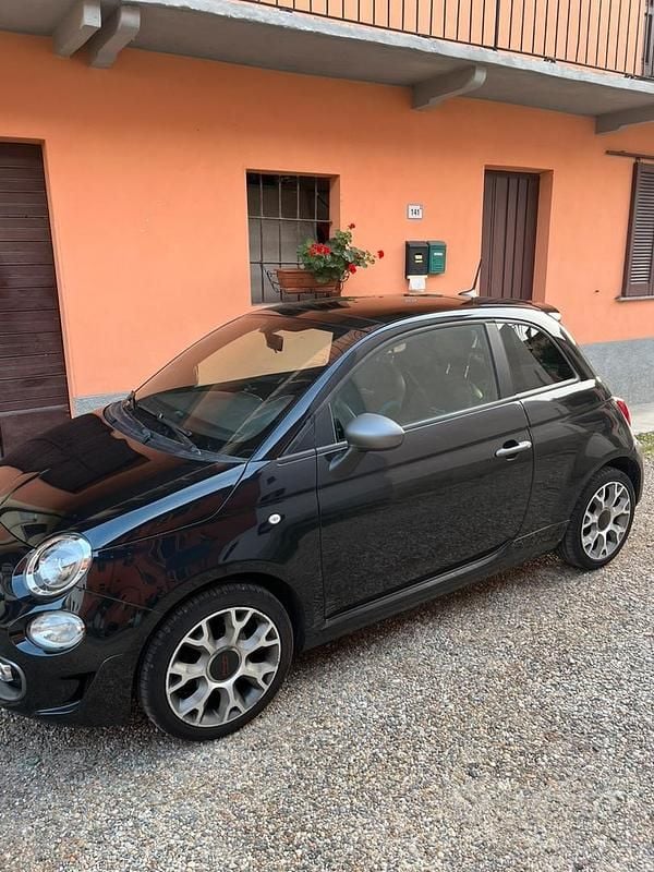 Usata Fiat 500 S 69 CV (50 kW) 2017 Nero Utilitaria