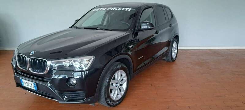 Usata BMW X3 190 CV (139 kW) 2017 Nero SUV