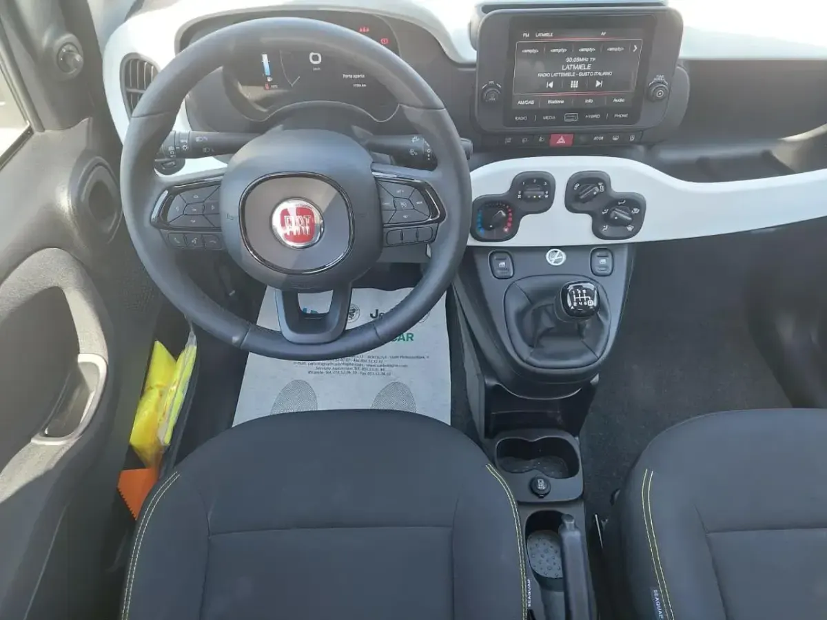 Usata Fiat Panda 70 CV (51 kW) 2025 Bianco Utilitaria