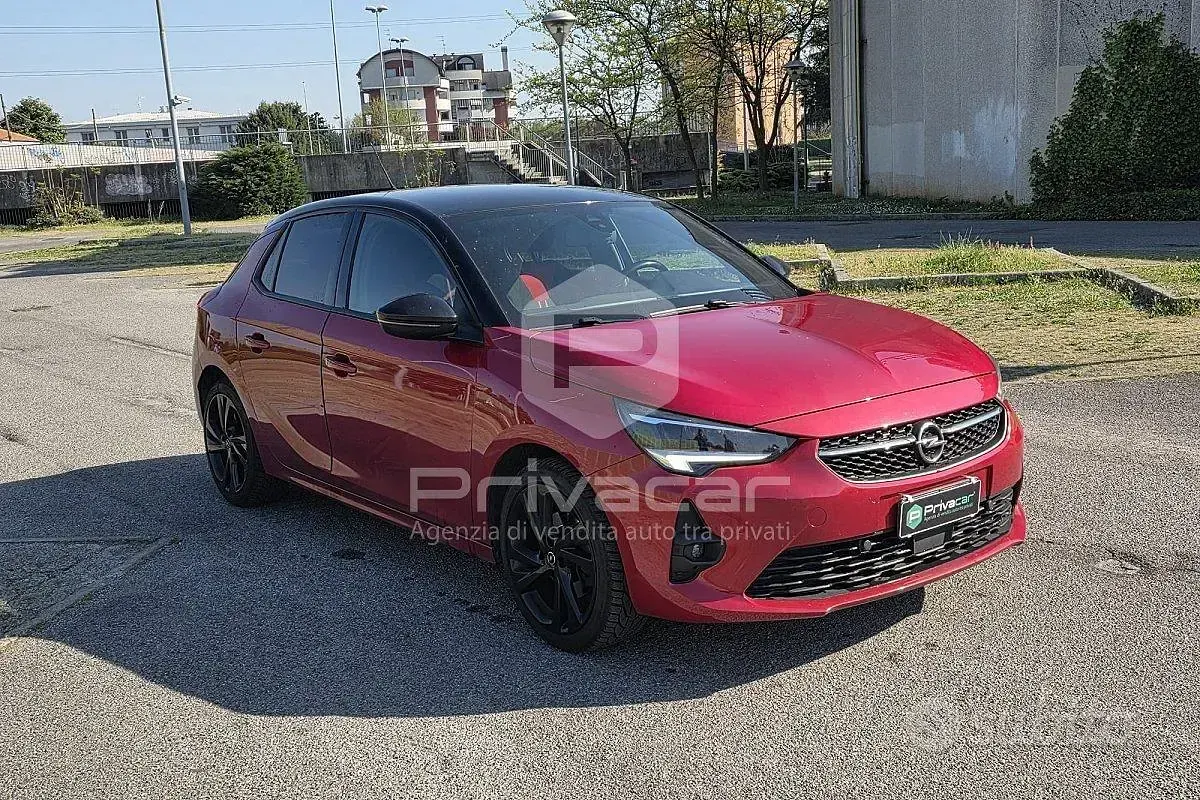 Usata Opel Corsa GS Line 101 CV (74 kW) 2020 Rosso Utilitaria
