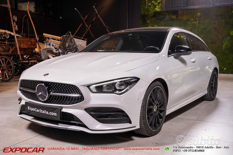 Usata Mercedes CLA220 190 CV (139 kW) 2020 Bianco Berlina