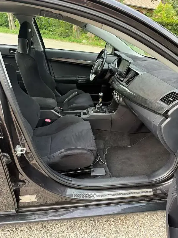 Usata Mitsubishi Lancer 295 CV (216 kW) 2008 Nero Berlina