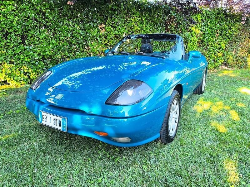 Brugt Fiat Barchetta 131 HK (96 kW) 1999 Blå Cabriolet